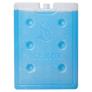 制冷冰板重复使用空调扇长方形冰晶盒冷冻保鲜摆摊商用降温蓝冰盒