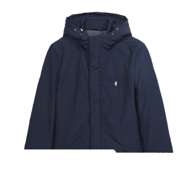 MCS男商务休闲通勤灰鸭绒羽绒服