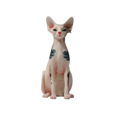 【JXK官方店】无毛猫模型手办
