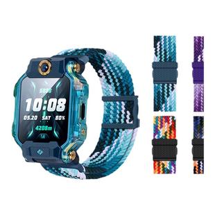 适用小天才儿童电话手表Z11/Z10/Z9/Z8/Z8A/Z7/Z6Spro闪扣磁吸编织表带 Z5链Y03/D2/3腕带Q1A/2/Q1S Y非原装