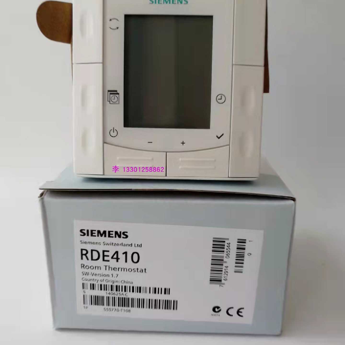 议价西门子 RDD810KN/NF 触摸屏温控器 RDF800KN/NF 触摸屏温控器