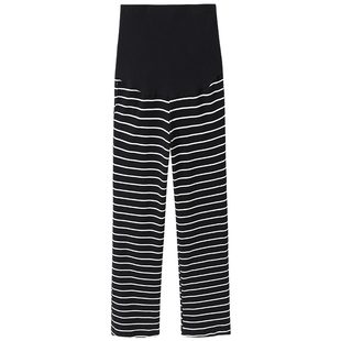 孕妇裤2025新款裤子不勒肚子春秋款外穿孕妇阔腿裤怀孕期托腹裤子