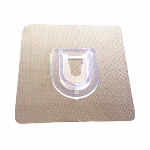 盈宏吸壁式浴室置物架贴片配件 免打孔卫生间墙壁挂吸盘黏胶挂钩