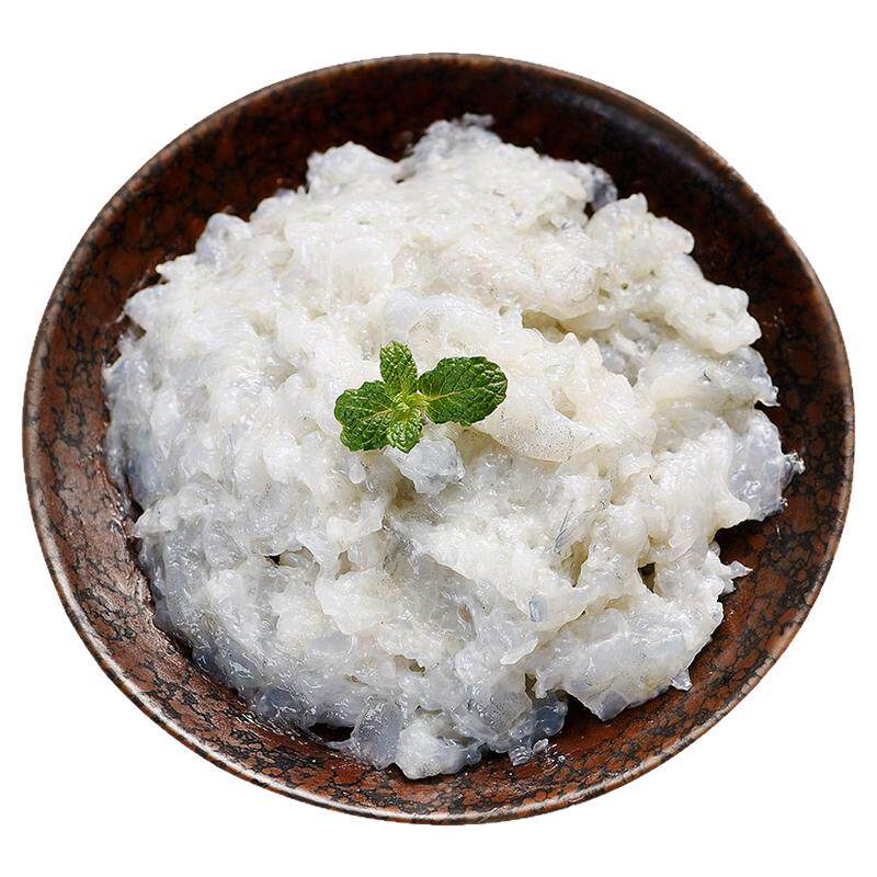 鲜美来虾滑纯青虾新鲜大颗粒