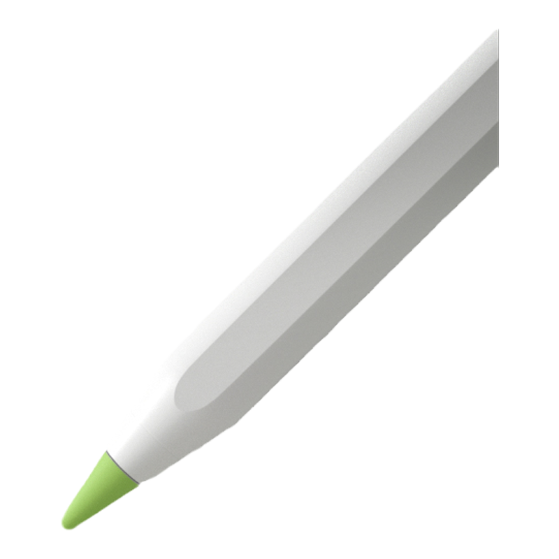 益博思适用于苹果applepencil笔尖套防滑耐磨静音1/2一代二代ipencil平板硅胶笔尖保护套类纸膜双阻尼