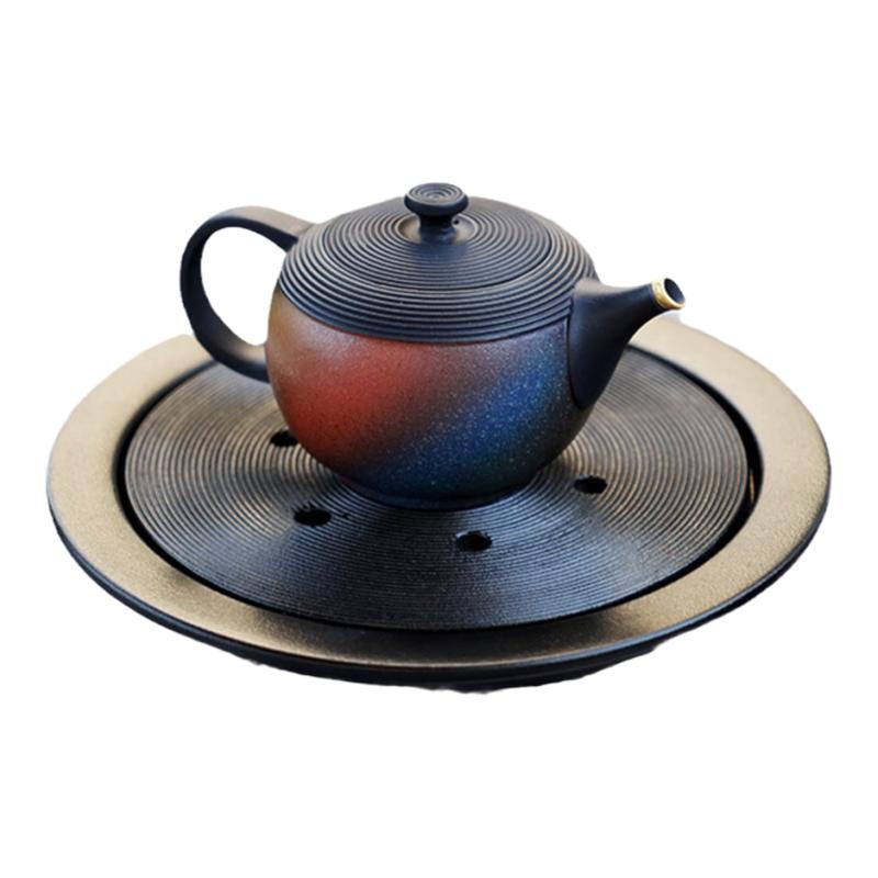 陆宝高端艺术彩釉茶具套装
