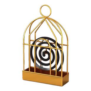 蚊香架子蚊香盒家用支架户外蚊香盘托盘带盖安全挂式防火香灰手工