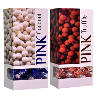 俄罗斯进口涅夫斯基牌黑美人松露味椰子味夹心糖果情人礼盒装礼物