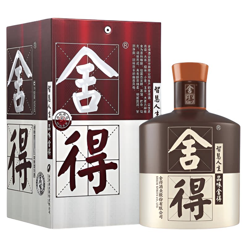 【年份老酒】舍得酒品味舍得52度500ml粮食酒高度浓香型白酒