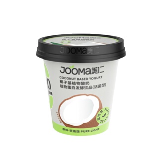 jooma美仁椰子基酸奶轻盈版原味植物发酵益生菌0乳糖蛋白燕麦白桃