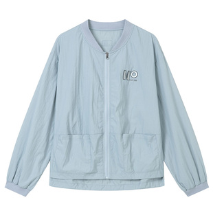 休闲轻薄外套女夏季薄款2026新款短款棒球服大码宽松妈妈早春外搭