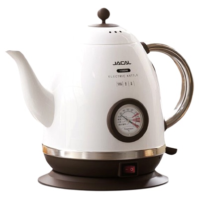 积高长嘴泡茶电热水壶温度显示