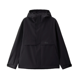 GC2026年春防泼水防风夹克男女同款品牌印花宽松连帽外套12075008