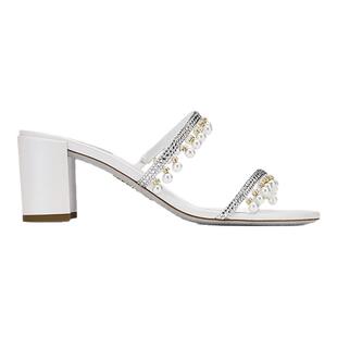 【礼物】RENE CAOVILLA CHANDELIER系列水钻女士高跟凉鞋