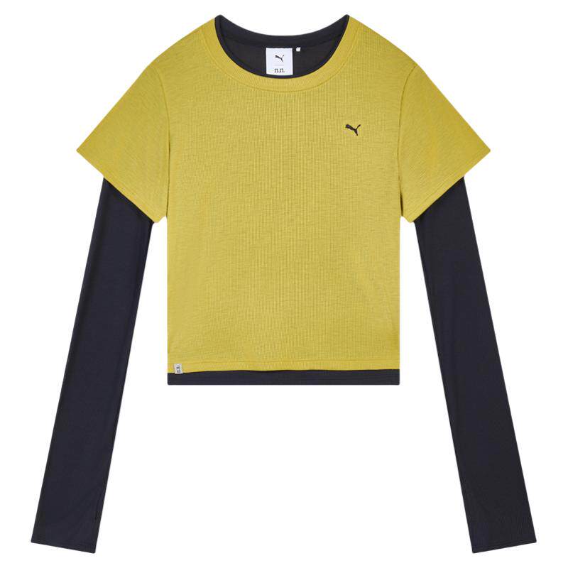 NOAFTERNO联名修身长袖T恤女PUMA