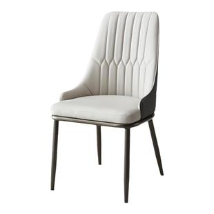 北欧轻奢餐椅家用椅子高级感舒适靠背椅酒店商用椅餐桌椅子麻将椅