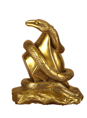 纯铜蛇摆件全铜十二生肖蛇招财