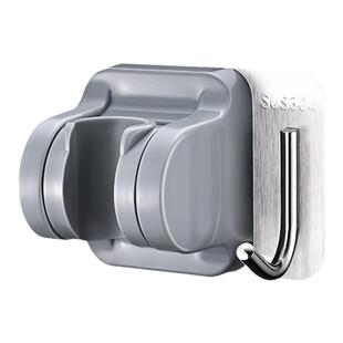 免打孔花洒支架浴室淋浴喷头挂座莲蓬头固定神器花酒支座免钉配件