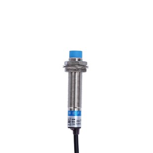 M12电感式接近开关LJ12A3-4-ZBX三线NPN二线12V24V金属感应传感器