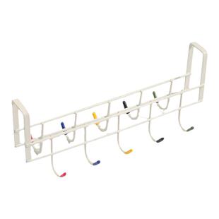 创意挂衣钩衣柜侧面双面置物架学生宿舍用免打孔挂钩下铺挂衣神器