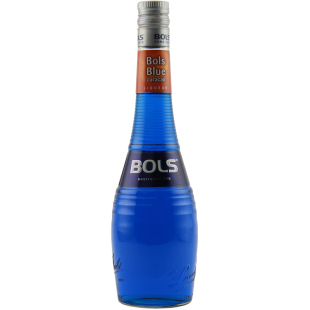 洋酒包邮Bols Blue Curacao波士蓝橙力娇酒利口酒基酒700ml