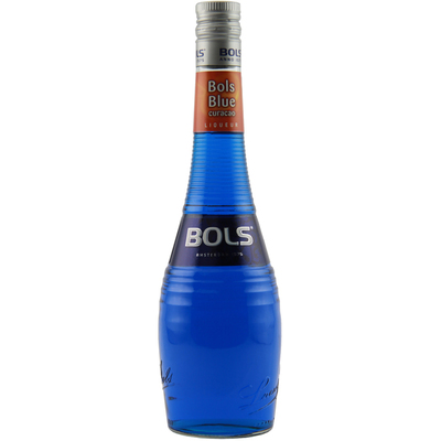 洋酒包邮Bols Blue Curacao波士蓝橙力娇酒利口酒基酒700ml