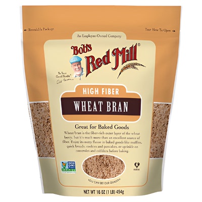 鲍勃红磨坊高纤维小麦麸皮