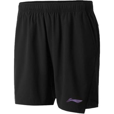 李宁凉爽男女同款印花比赛裤