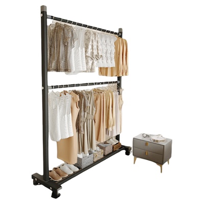 2026年新款铝合金挂衣架上下层