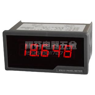 上海英路IN48-DP4红绿蓝光AC110V-380V 数码管显示电流表 电压表