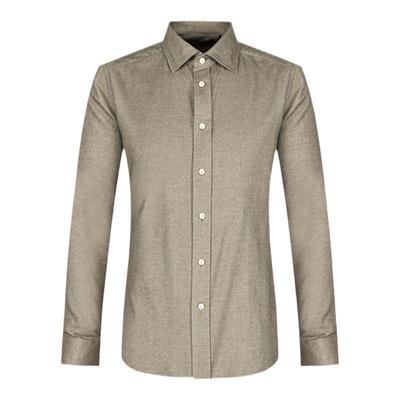 LAMPO/蓝豹舒适绒感休闲衬衫