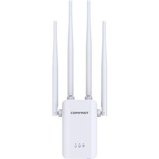 wifi信号增强放大器家用无线路由器网络信号加强扩展器穿墙300M无线信号四天线全屋覆盖中继器wifi信号扩大器