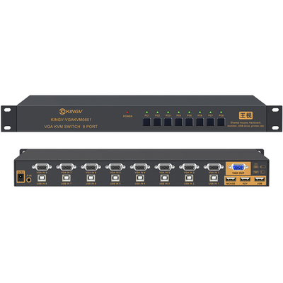 王视kvm切换器VGA8进1出