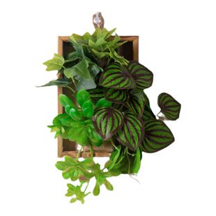 ins风墙面装饰挂件墙上绿植壁挂电视背景墙壁饰遮挡民宿植物挂饰