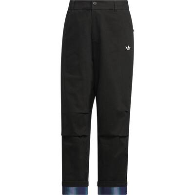 阿迪达斯男士梭织运动宽松长裤