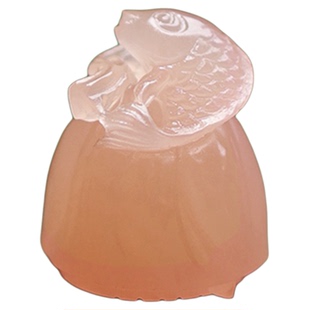 【新品】西泠印社好运锦鲤印随行章书画私人印章定制篆刻石材姓名章礼品生日礼物送长辈新年送礼