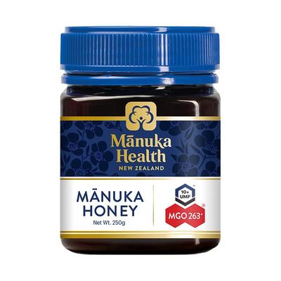 Manuka蜜纽康新西兰麦卢卡蜂蜜UMF10+MGO263+250g纯正天然囤货