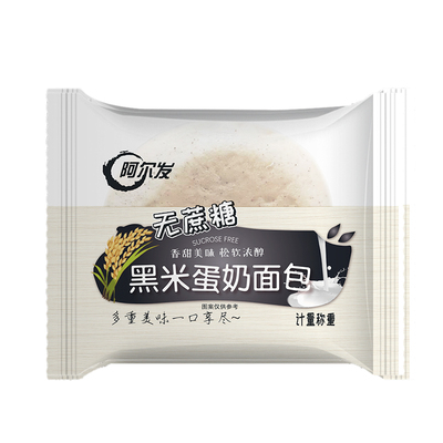 阿尔发0蔗糖蛋奶饼全麦面包
