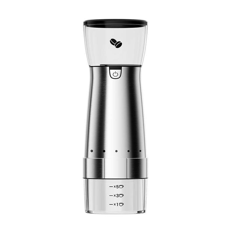 捷安玺磨豆机咖啡豆研磨机家用电动小型一体便携咖啡机自动磨豆器