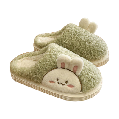 2024新款撸猫感毛毛绒棉拖鞋女冬