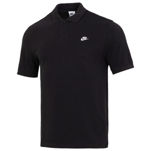 耐克POLO衫男士官方正品翻领短袖新款休闲纯棉半袖男运动T恤男装