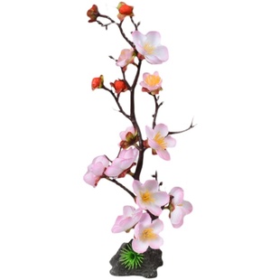 刺身摆盘装饰菜品酒店餐饮凉菜点缀塑料花草摆盘装饰品小摆件腊梅