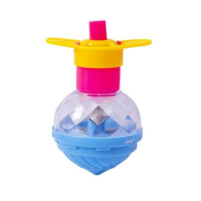 发光陀螺带灯太空版七彩闪灯玩具