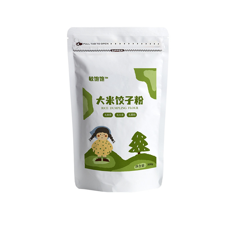 敏饱饱无麸质面粉大米饺子粉500g