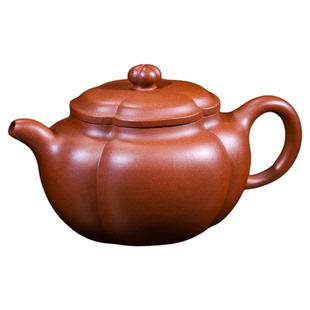 宜兴紫砂壶纯手工名家范梅芳原矿清水泥菱花海棠家用功夫茶具