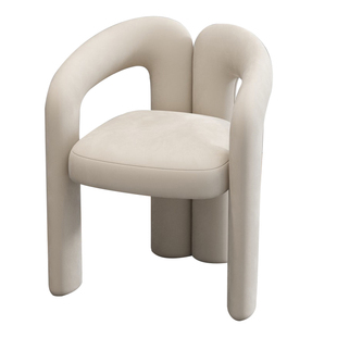 网红化妆椅卧室凳子化妆凳轻奢高级感梳妆凳家用靠背椅衣帽间椅子