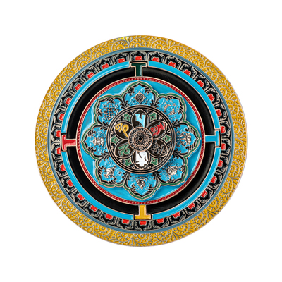 藏族坛城线香香盘八吉祥香插