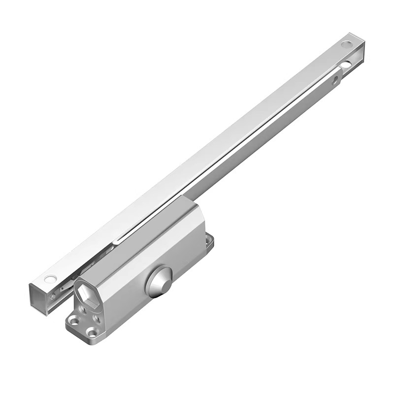 轨道式闭门器肯德基门防火入户门液压缓冲关门器滑槽自动闭合器