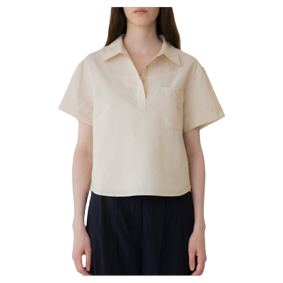 衬衫2024新款女夏季短袖衬衣小衫设计感小众气质韩系chic别致上衣