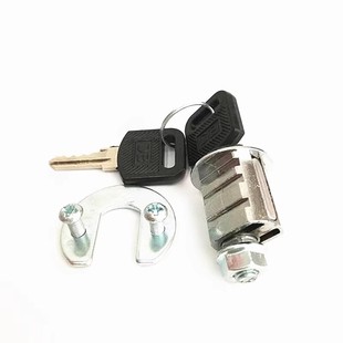 档案柜连杆锁铁皮柜拉手锁柜门天地拉杆锁扣手锁插片手扣锁门扣锁